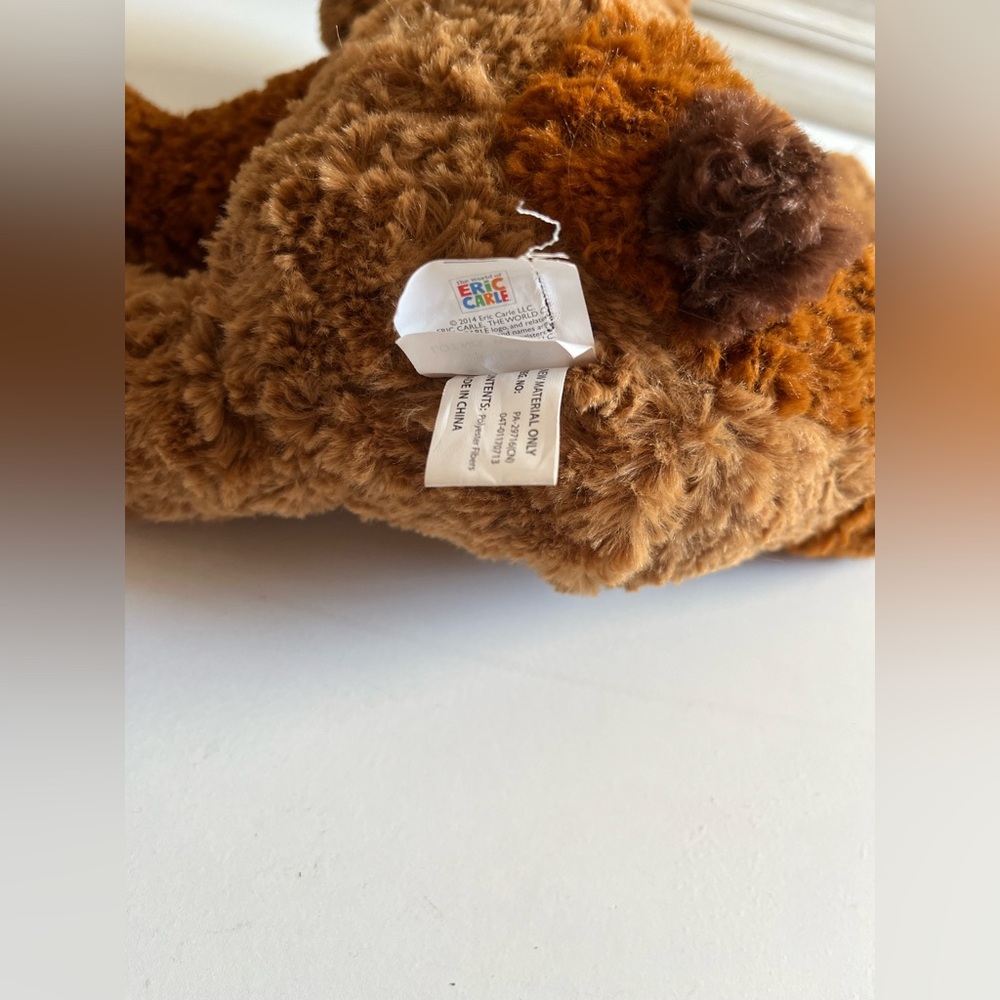 10" Eric Carle Zoobies Brown Bear “What do you see”Plush Story Book Stuffed Toy - Picture 4 of 11